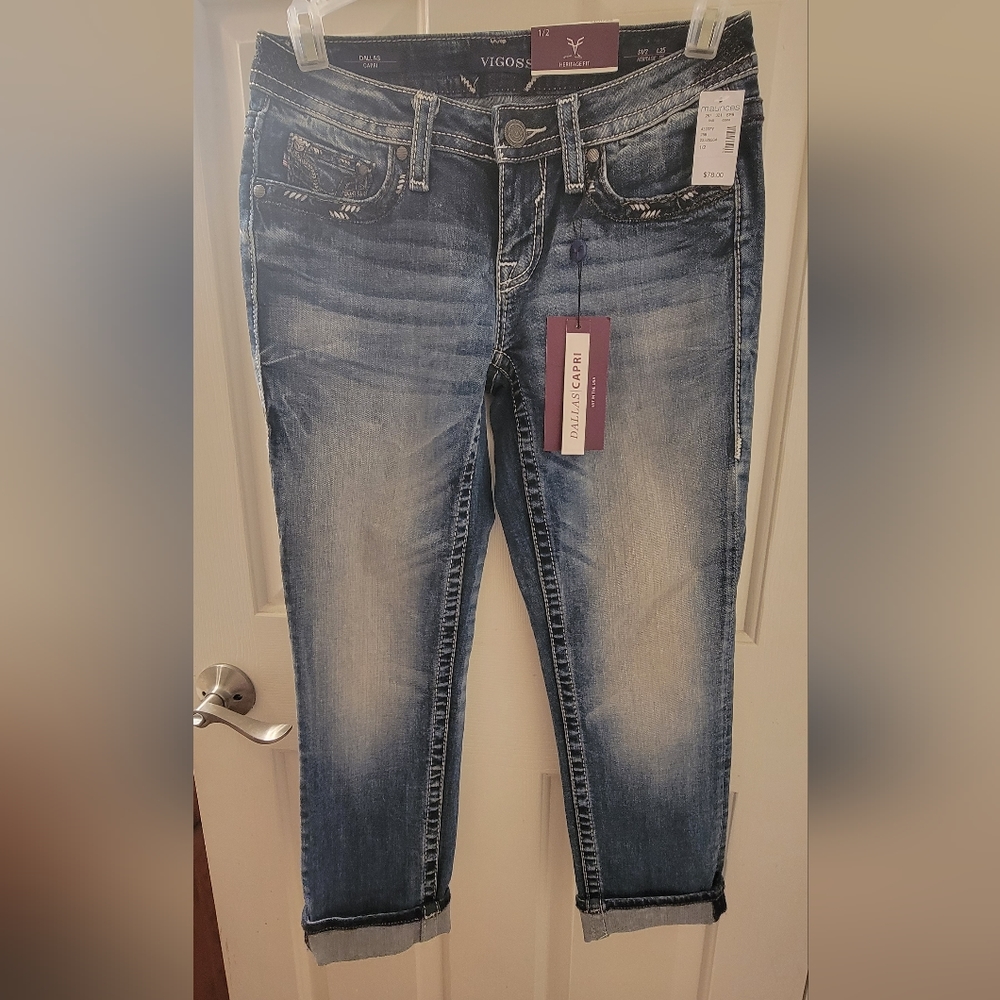 Maurices Vigoss "Heritage Fit" Dallas Capris